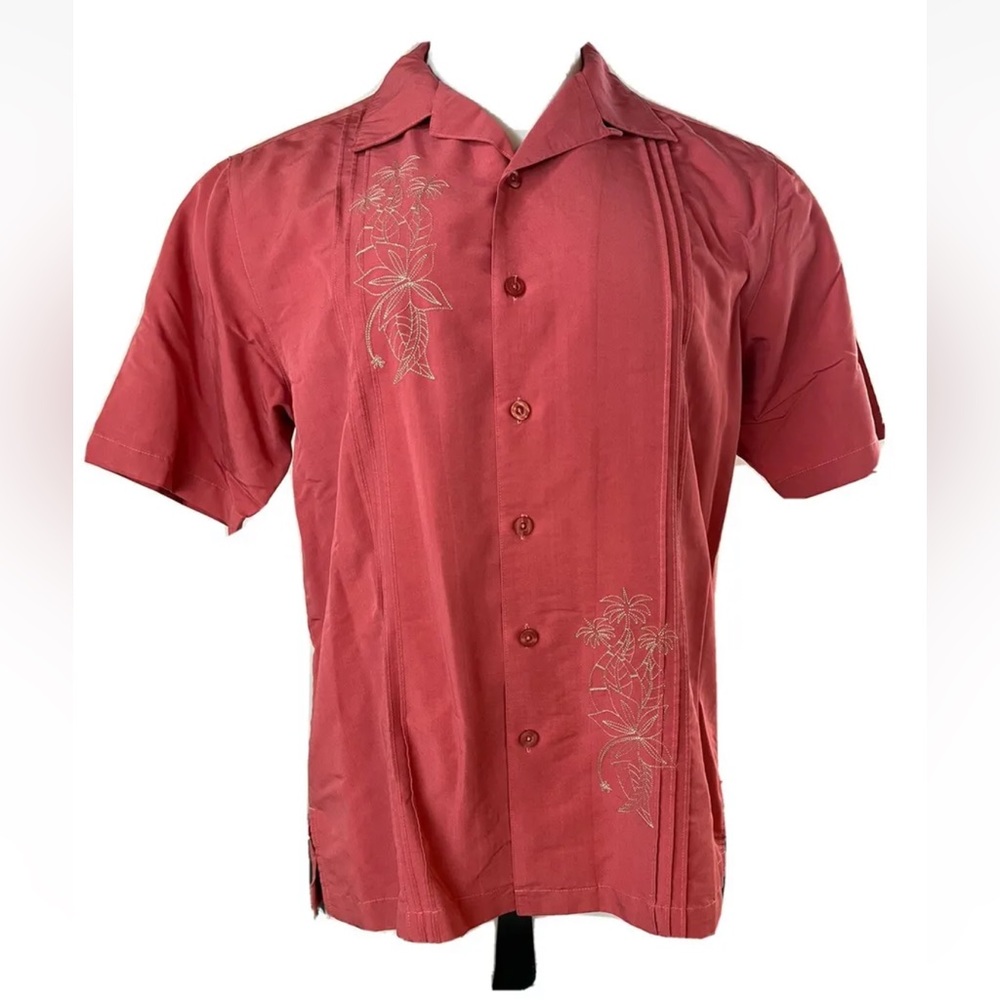 Weekender Luau Edition Men's Short Sleeve Button Down Shirt Sz Medium (93) - Picture 1 of 9